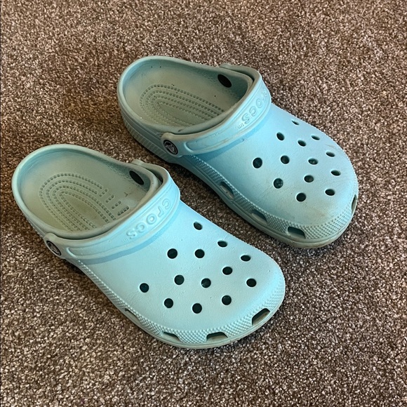 CROCS Shoes - CROCS Light Blue Clogs